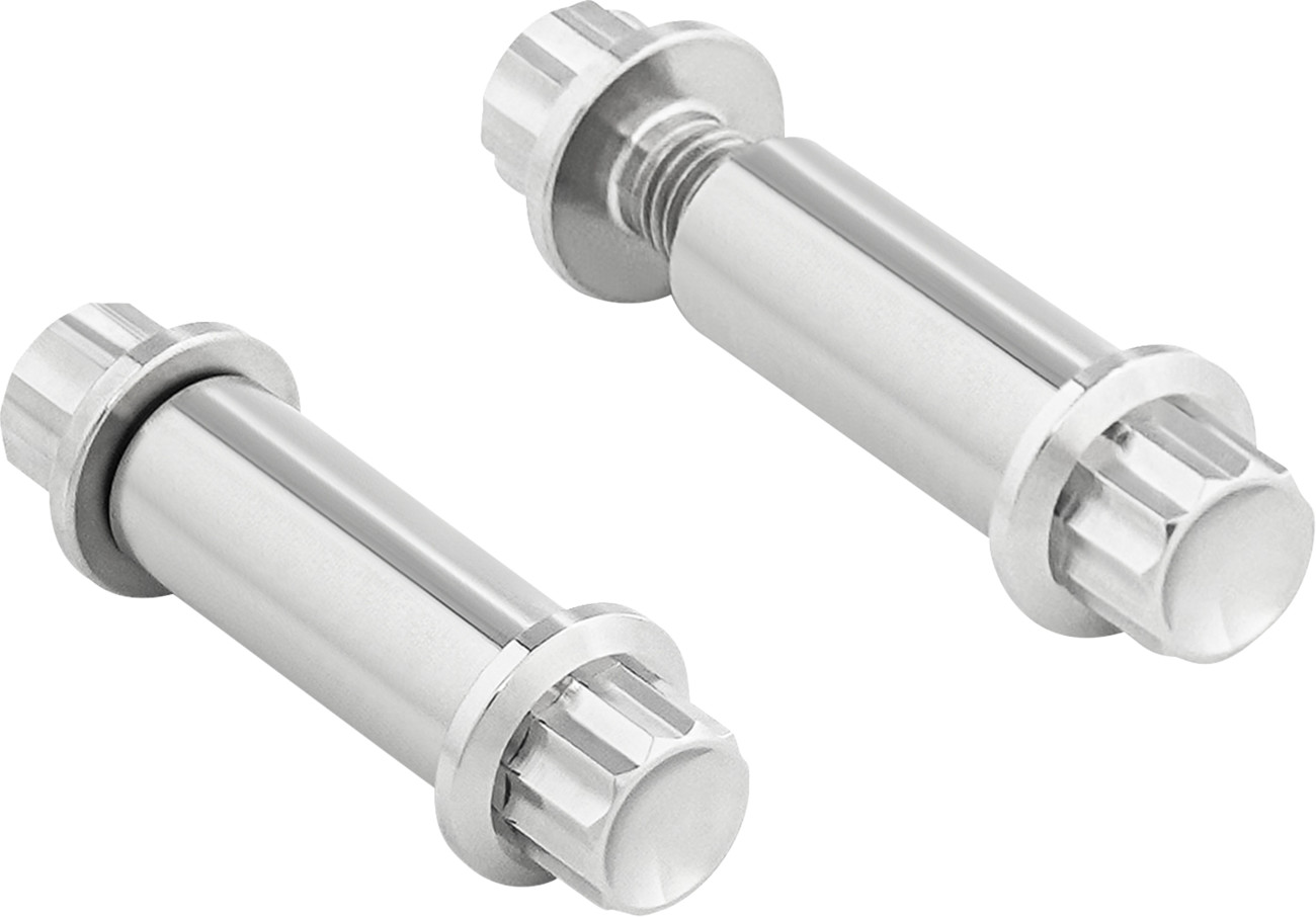 Arlen Ness 12-Point Titanium Footpeg Hardware For Harley Male Mount