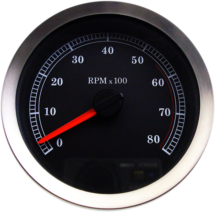 Drag Specialties 4" Electronic Tachometer