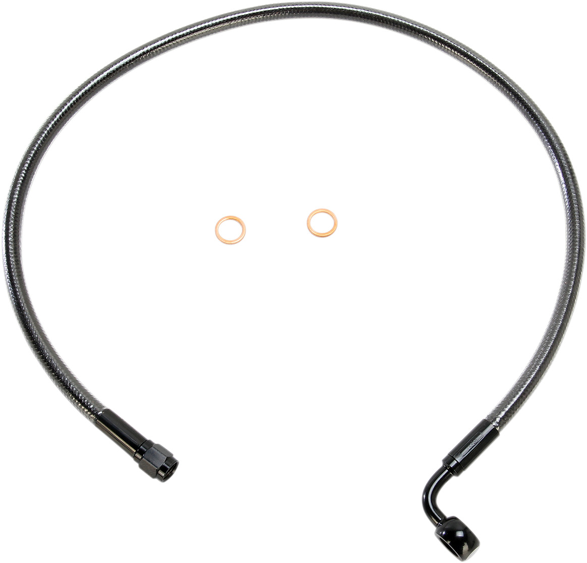 MAGNUM SHIELDING Alternate Length Designer Series ABS-Specific Front Brake Line Kit