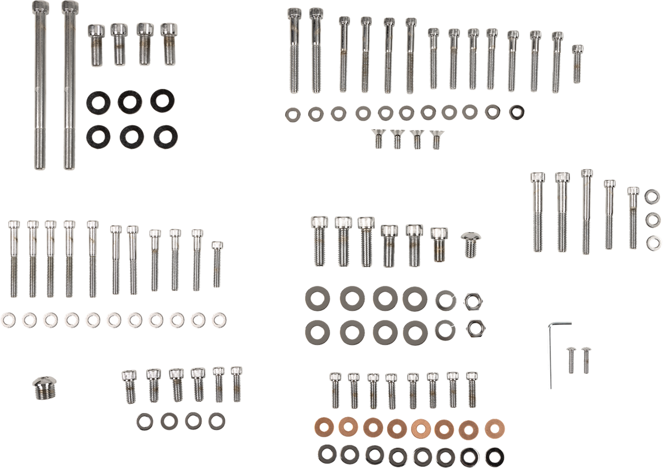 Drag Specialties Complete Motor Bolt Kit