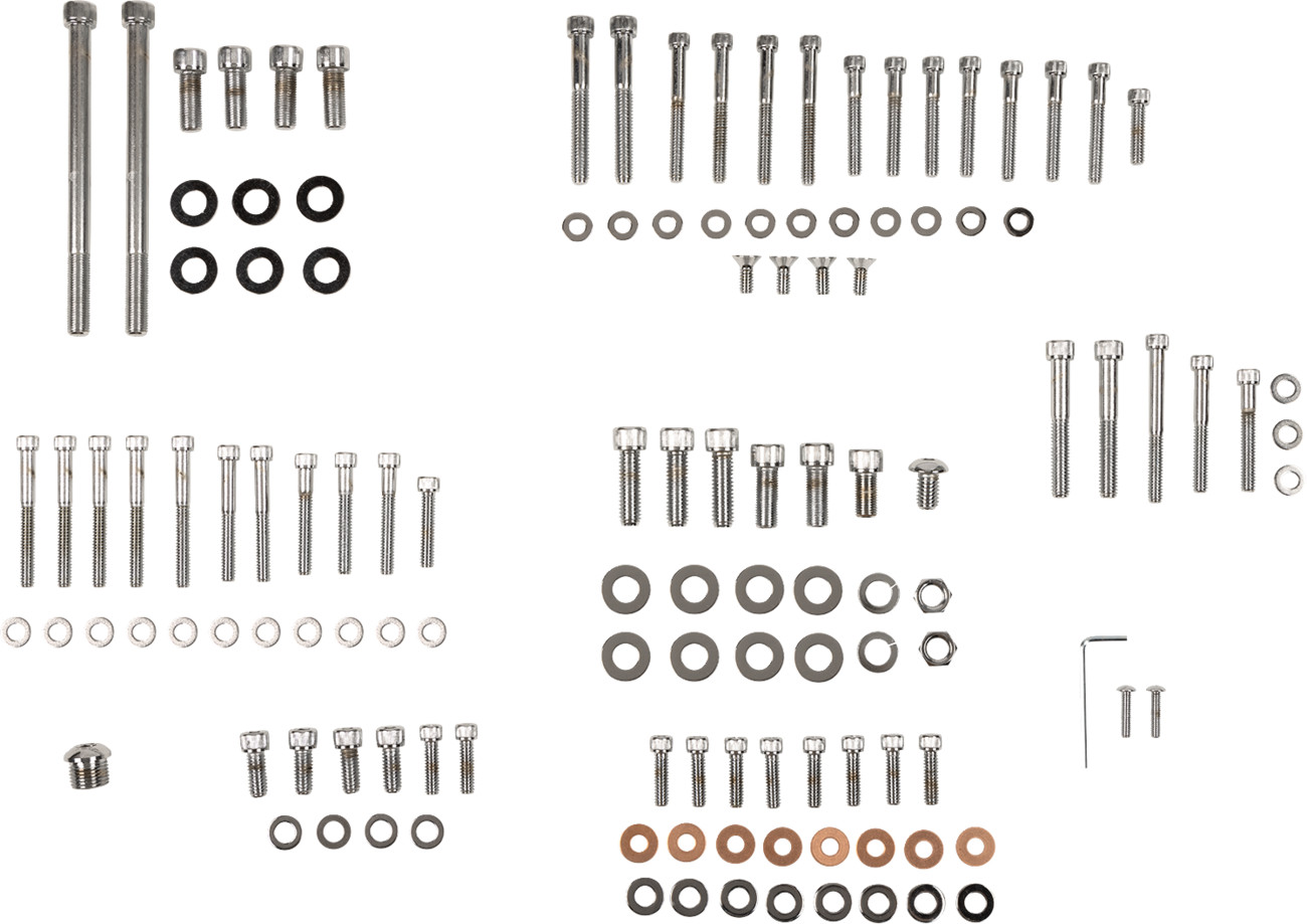 Drag Specialties Complete Motor Bolt Kit