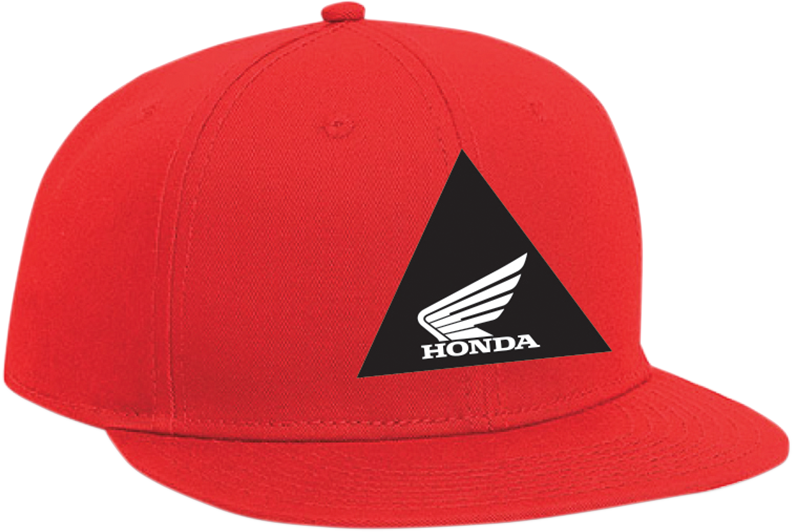 Factory Effex Apparel Fits Honda Tri Hat Red 18-86200
