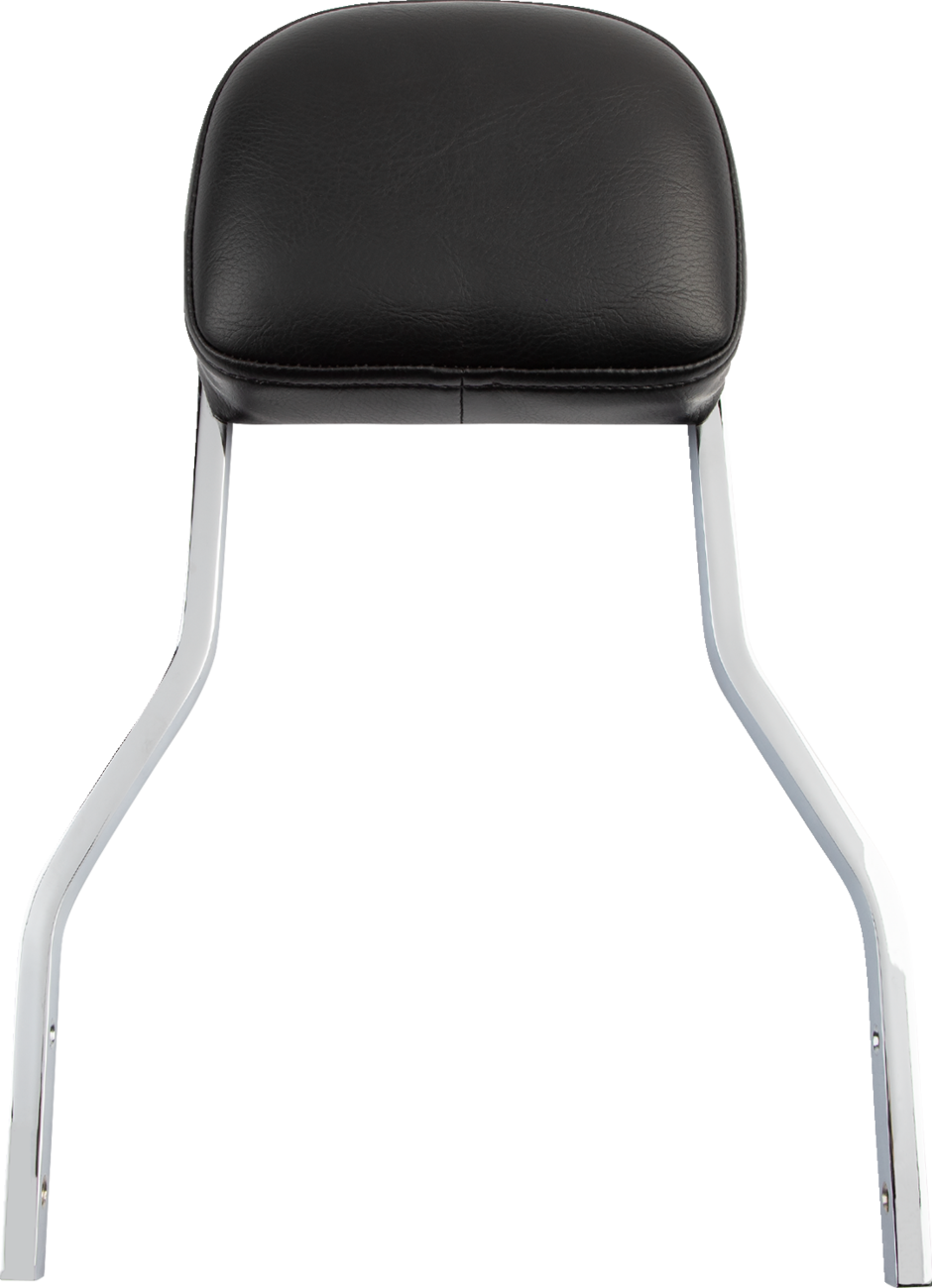 Cobra Standard Square Sissy Bar with Pad For Harley Softail 2000-2017
