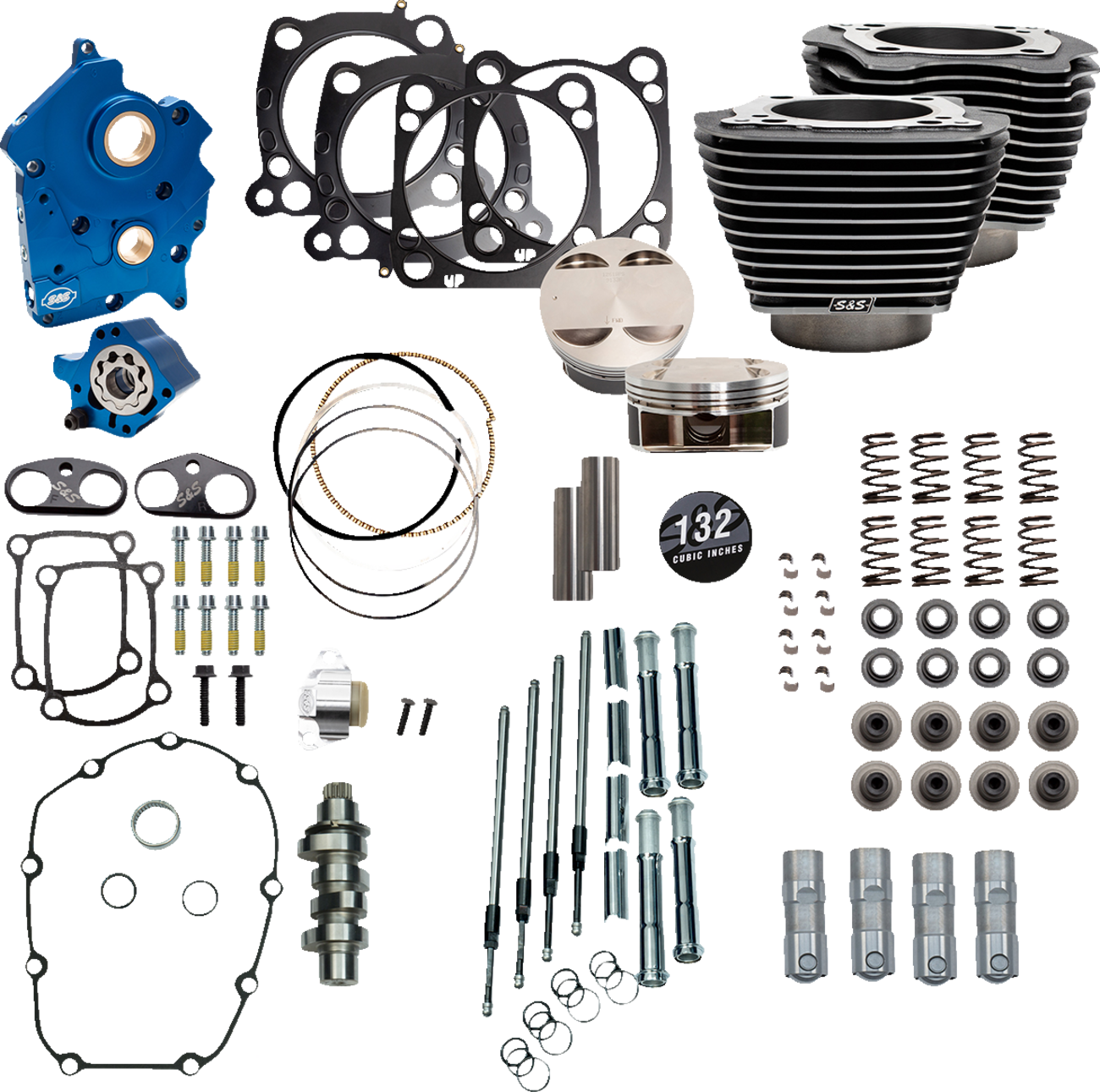 S&S CYCLE 132" Power Package Engine Performance Kit