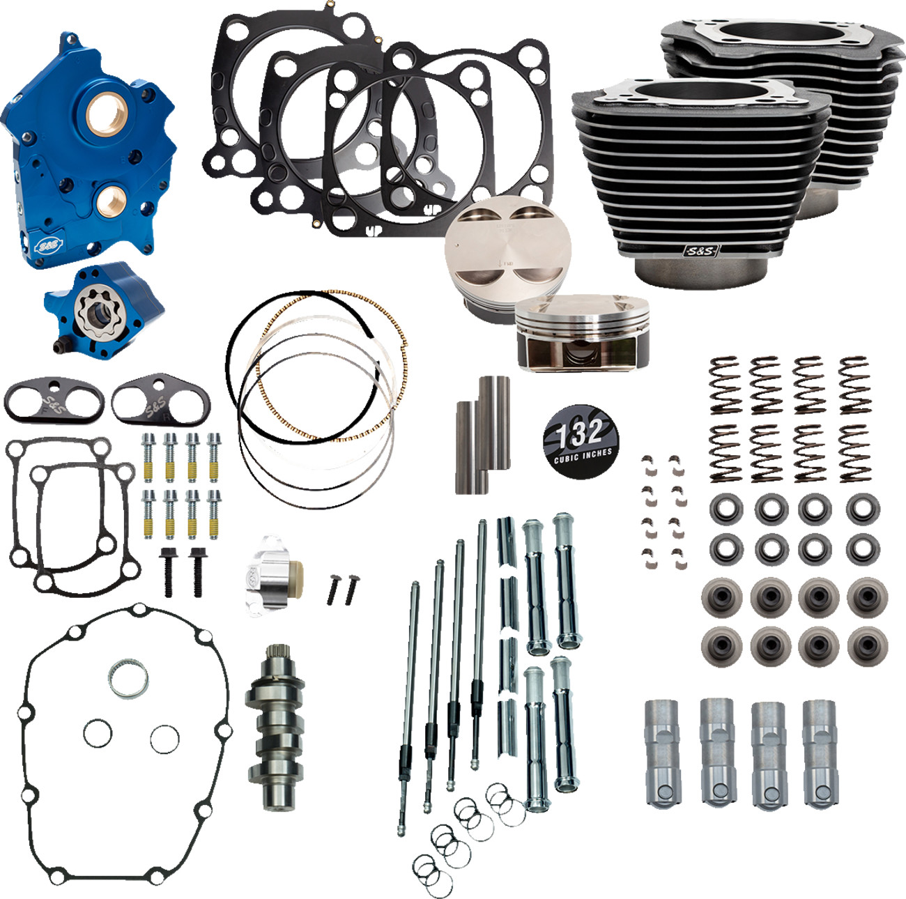 S&S CYCLE 132" Power Package Engine Performance Kit