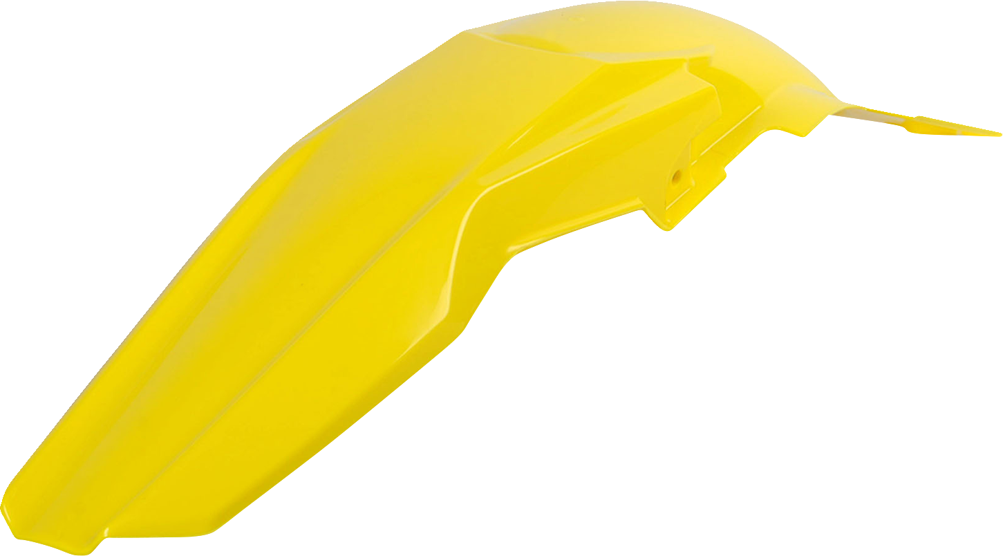 Polisport Fender - Rear - '01 RM Yellow - RMZ 450 2005-2007 Suzuki RMZ450
