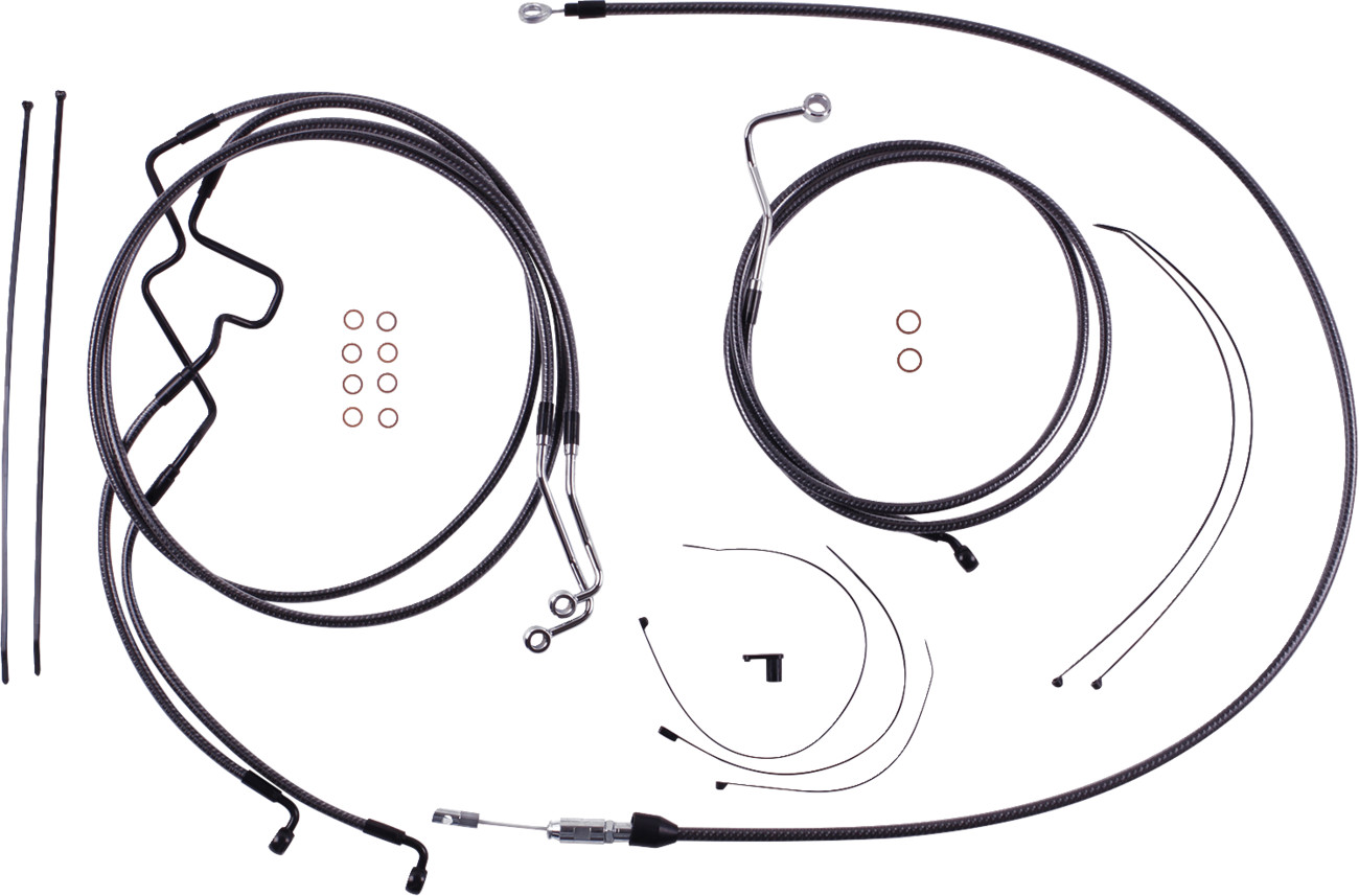 Magnum shielding KARBONFIBR Designer Handlebar Installation Kit - 10" - '21-'23 FLTR 2021-2023 Harley Davidson FLTRK Road Glide Limited / 2021-2023 Harley Davidson FLTRX Road Glide / 2021-2023 Harley Davidson FLTRXS Road Glide Special