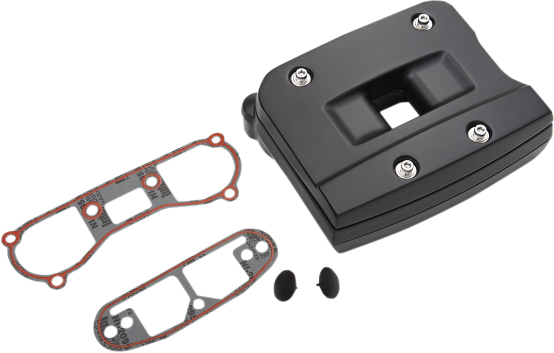 Drag specialties Rocker Box - Black - Evo Big Twin Harley Davidson