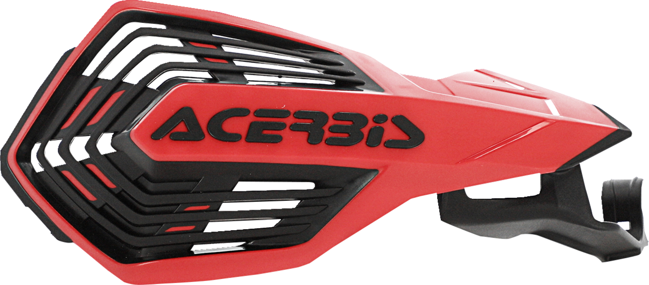 Acerbis K-Future Handguards - Red/Black Honda