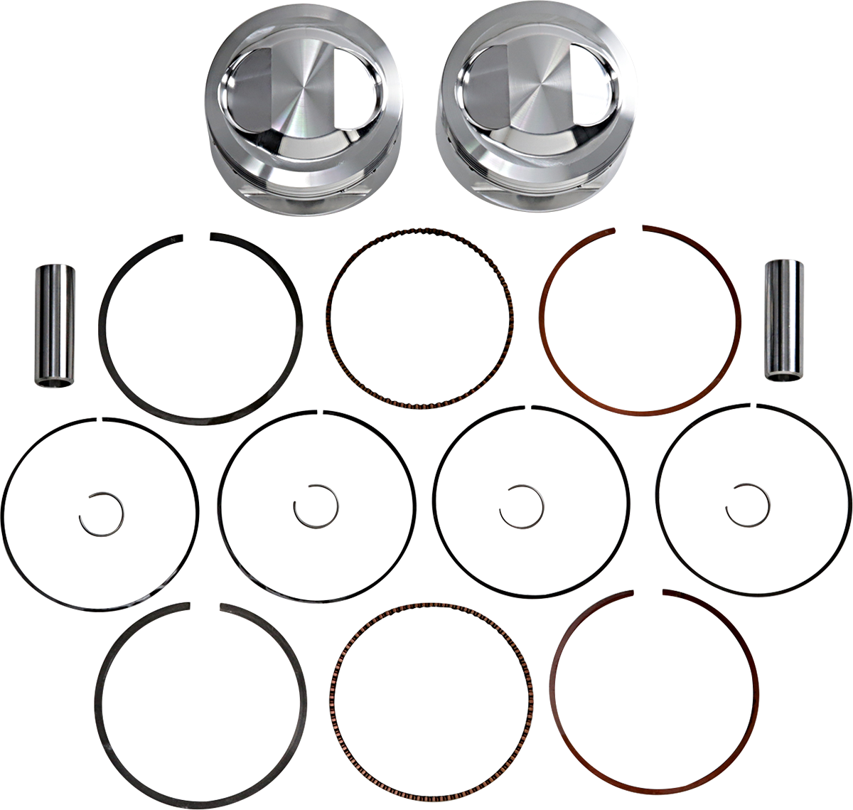 Je pistons Piston Kit - 94.00 mm - 11.5:1 CR - Ducati