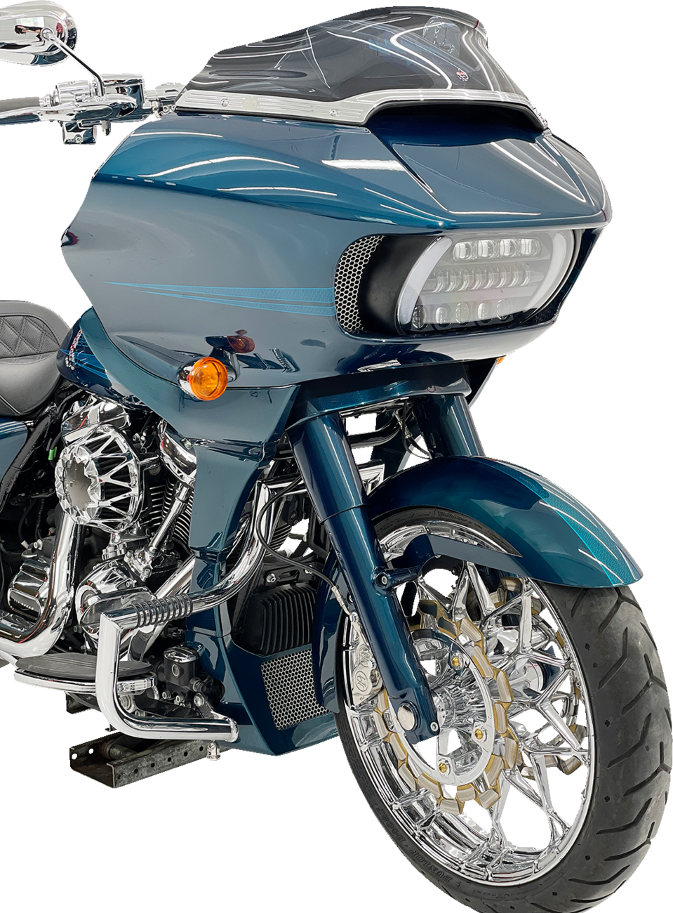 Klock Werks Ventana Tire Hugger Fender For Harley Touring 2014-2025