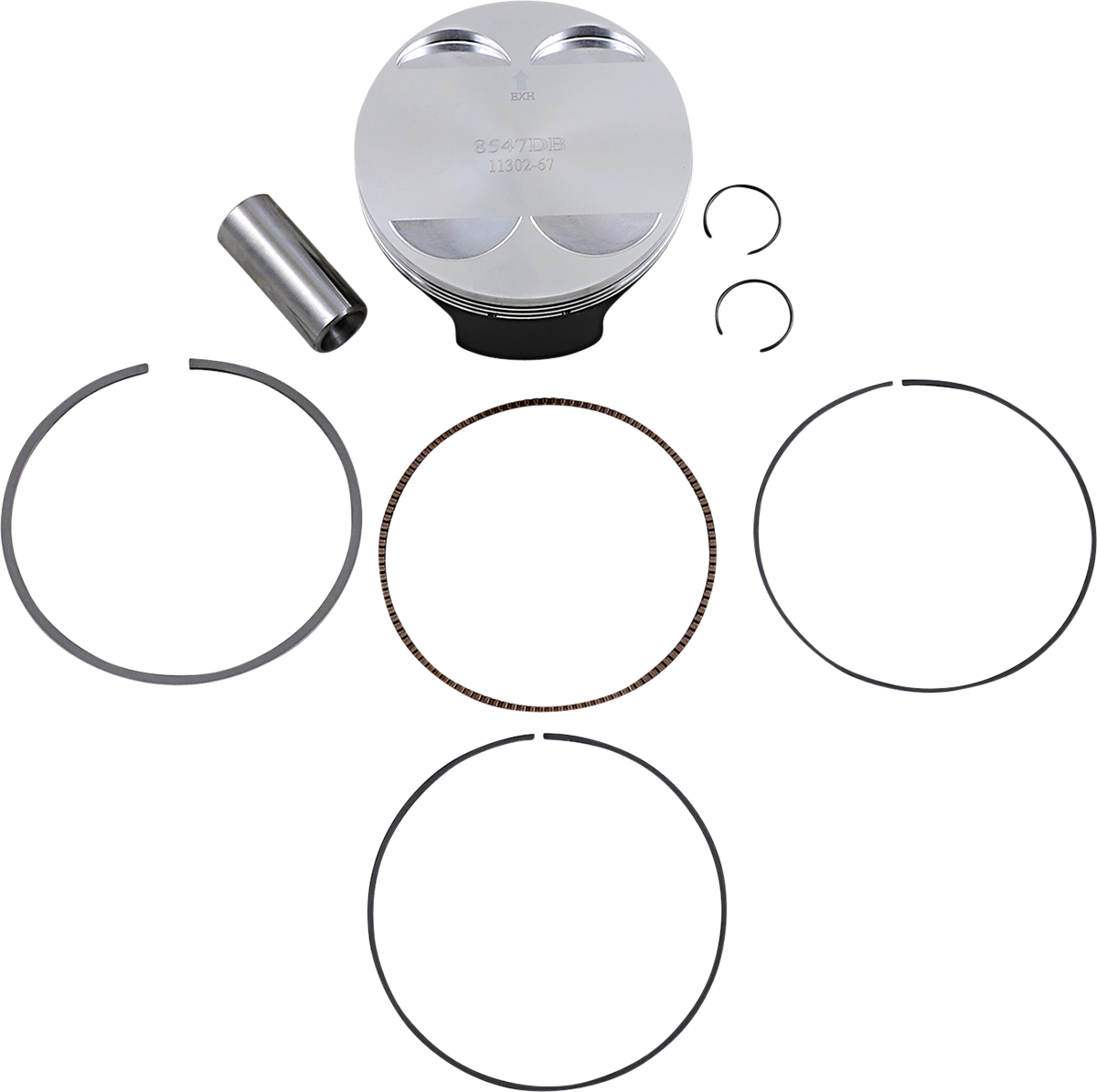 WOSSNER Piston Kit for 4 Stroke