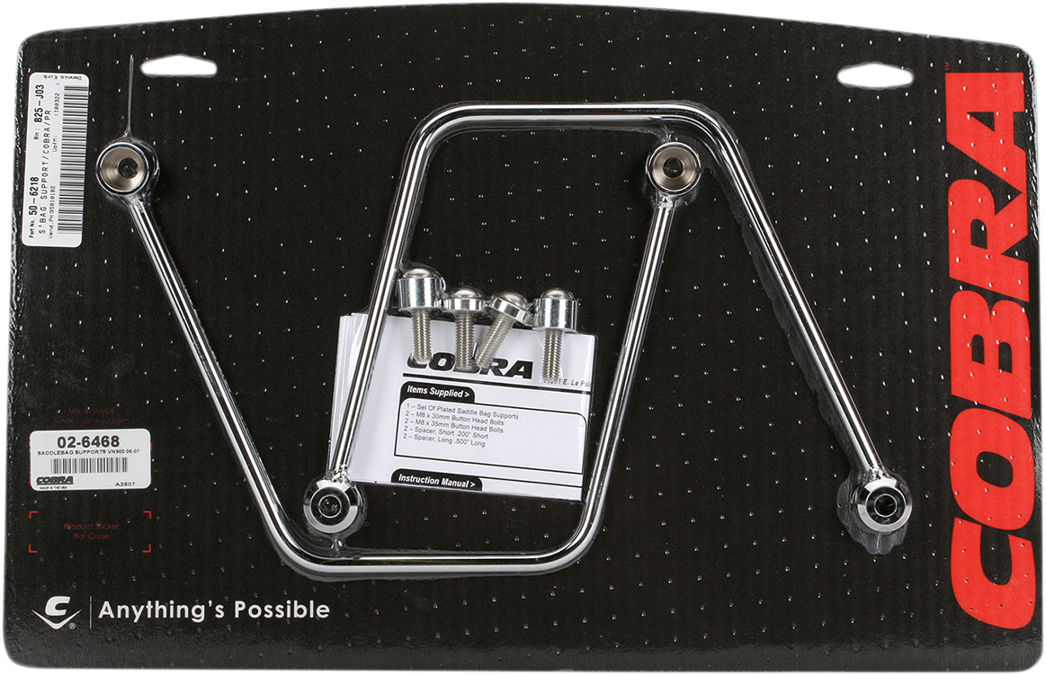 COBRA Saddlebag Supports
