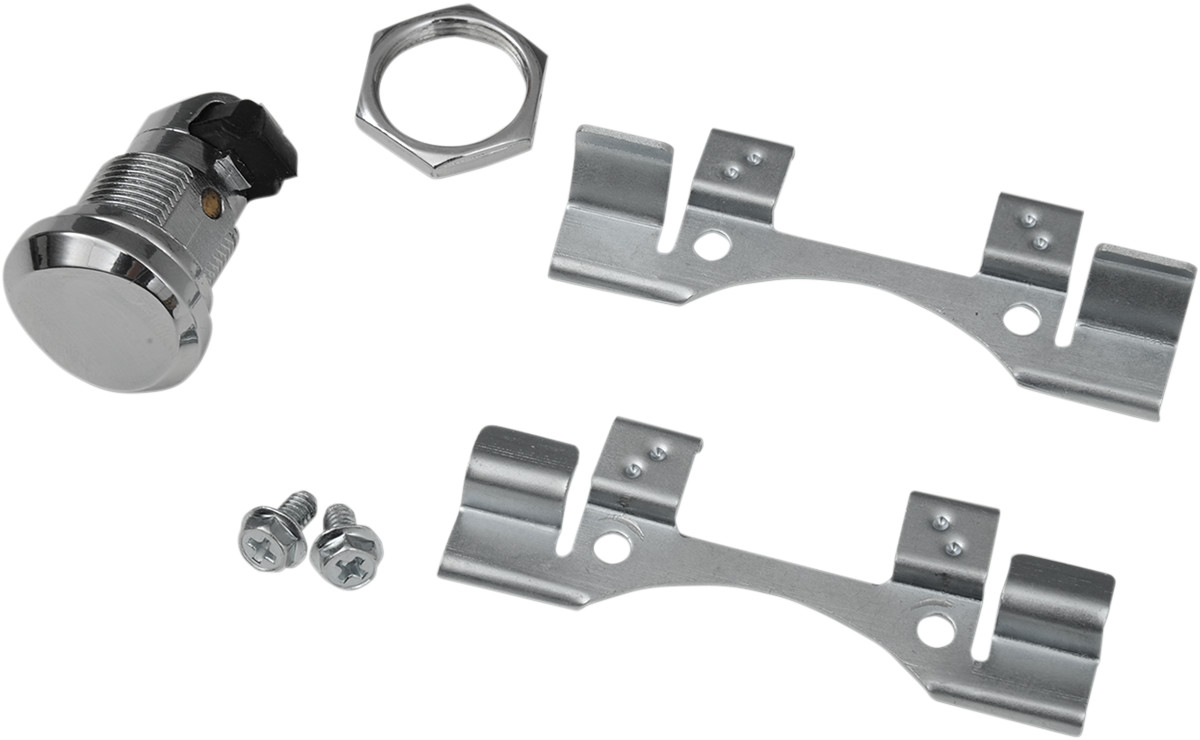 Drag Specialties Push-Button Fuel Door Latch Kit