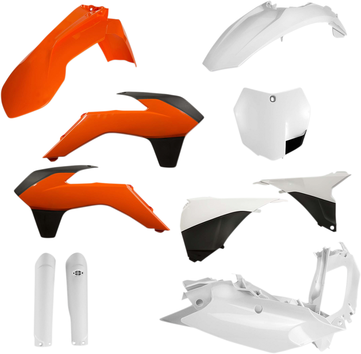 ACERBIS Full Body Kit Replacement Orange White Black 2403095135 KTM SX 125 150