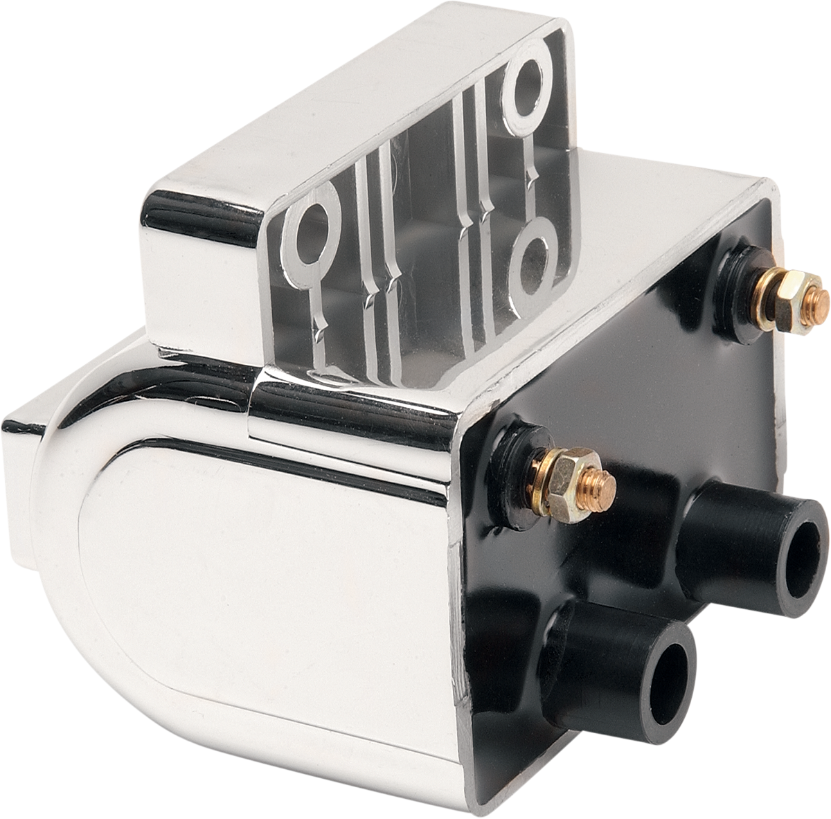 Drag specialties Dual-Fire Ignition Coil - Chrome - Harley Davidson