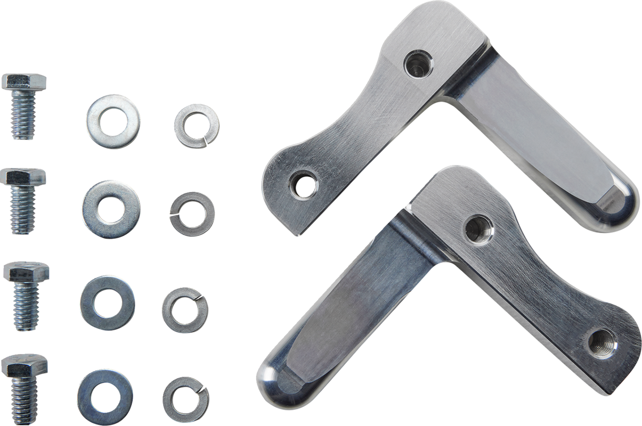 KLOCK WERKS Hugger Series Front Fender with Mounting Blocks for Softail/Dyna