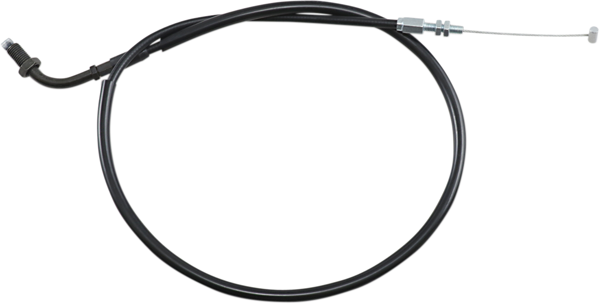 Black Vinyl Throttle Cable