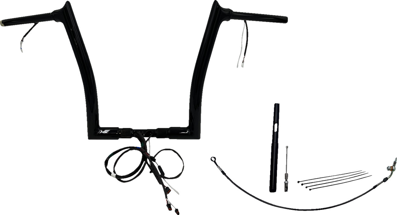 EZ Install Wired 1-1/2" Pointed Top Handlebar Kit