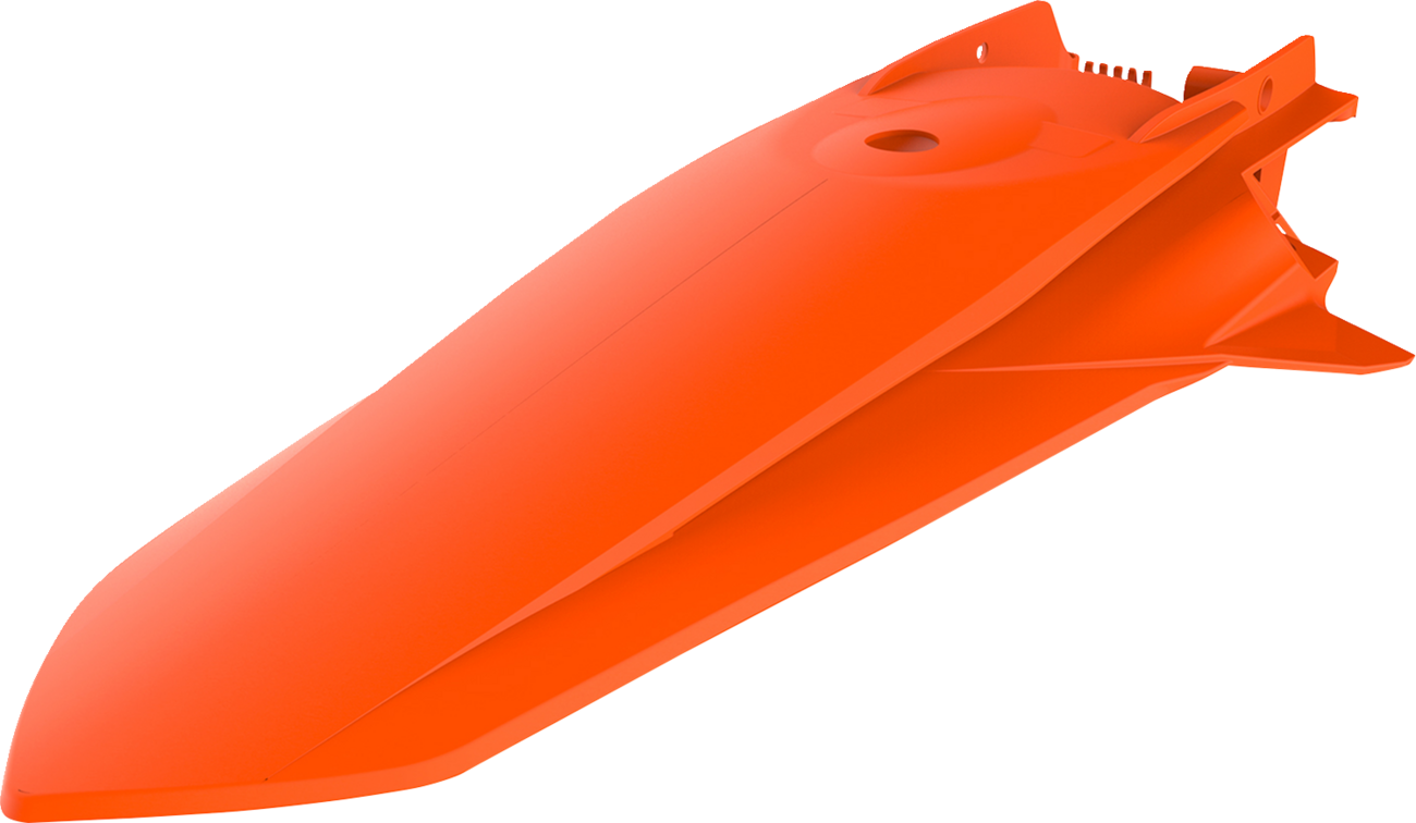 Polisport Fender - Rear - Orange - EXC/EXC-F | XC-W/XCF-W KTM