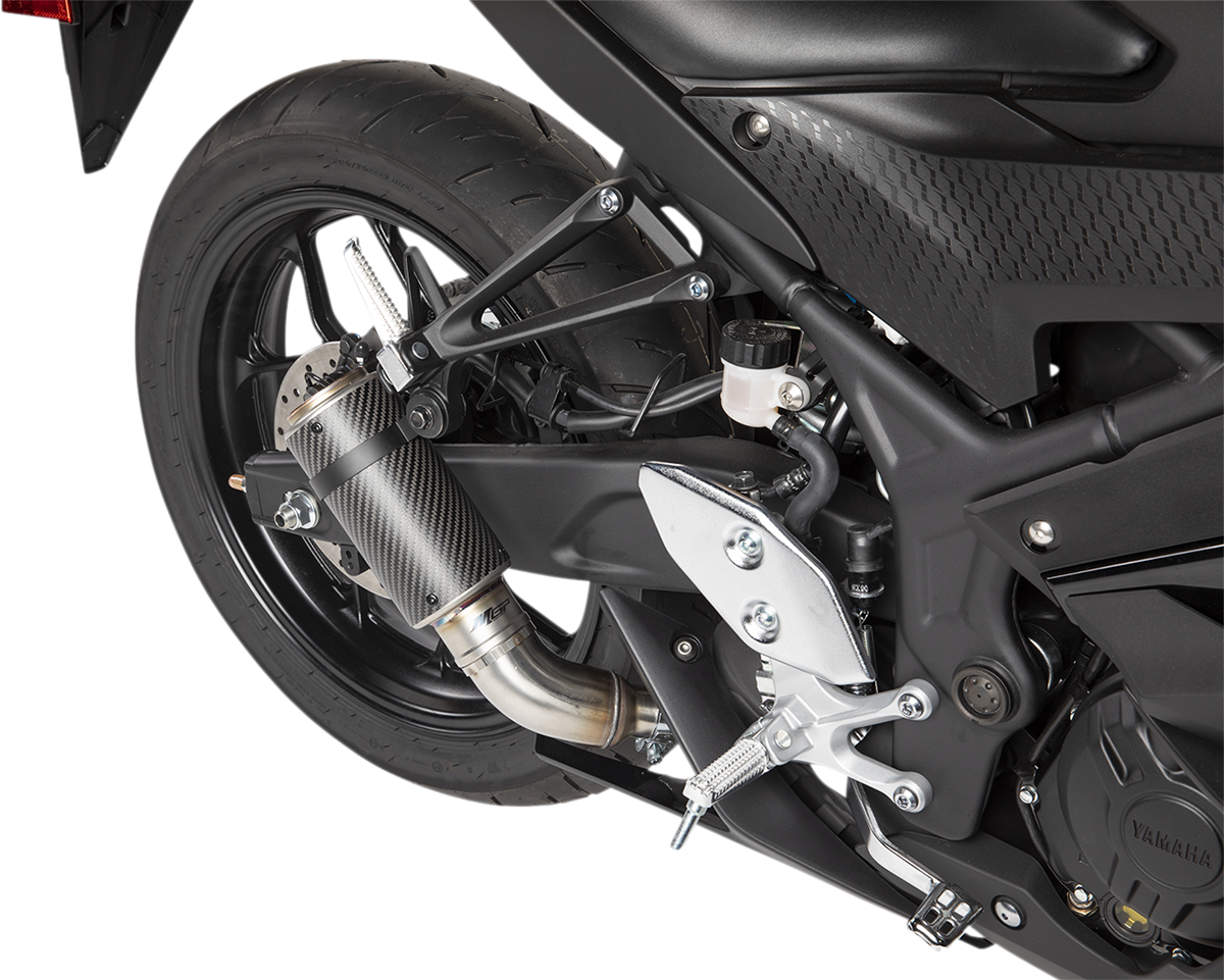 Mgp Carbon Fiber MGP Stinger Slip-On 2015-2023 Yamaha YZF-R3