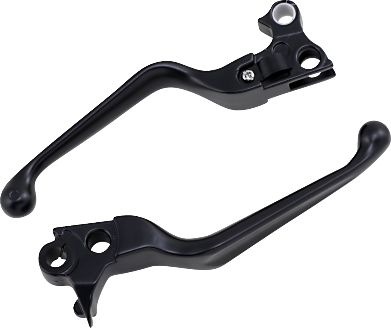 Drag specialties Wide Blade Lever Set - Black Harley Davidson