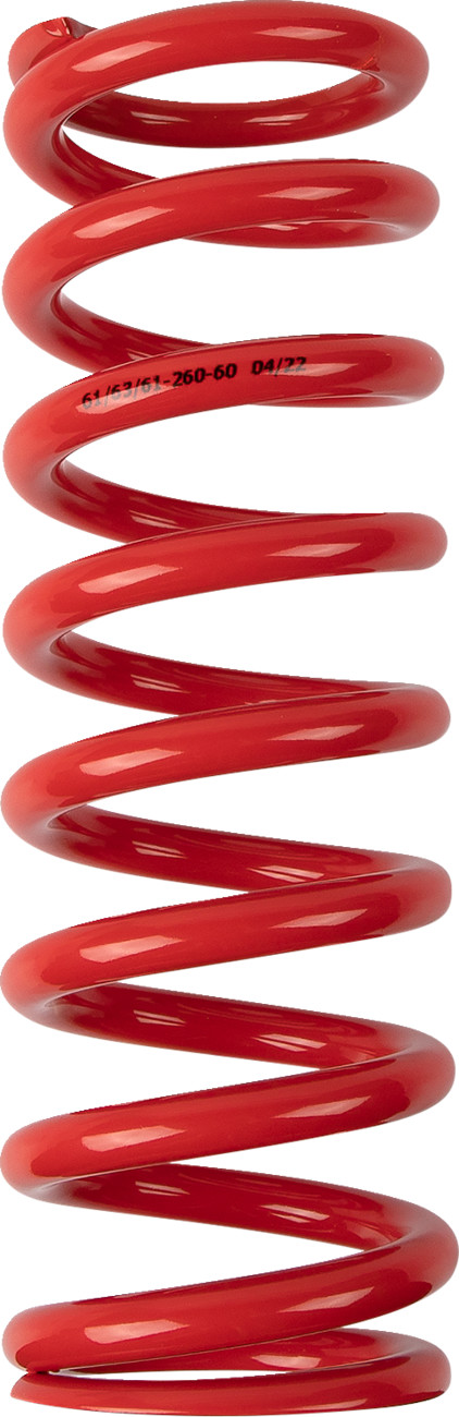 Moose offroad Shock Spring - 61 mm OD - 60 n/mm - Red Beta/Gas Gas/Husqvarna/Honda