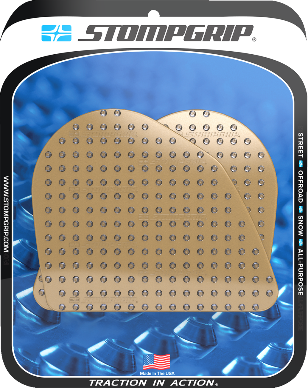 STOMPGRIP Volcano Profile Traction Pad Tank Grips