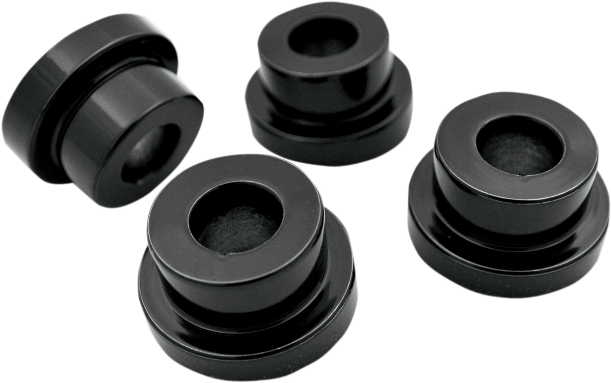 La choppers Angled Handlebar Riser Bushing Kit - 5° - Black Harley Davidson