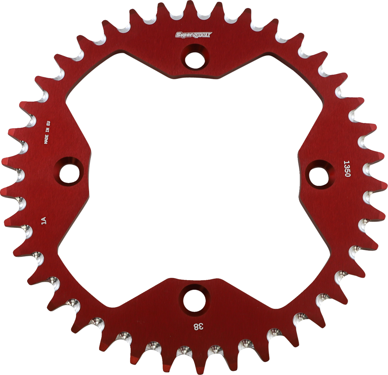 Supersprox Rear Sprocket - Alloy - Red - 38-Tooth Honda 38T