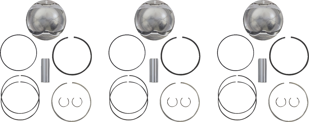 WOSSNER Piston Kit for 4 Stroke