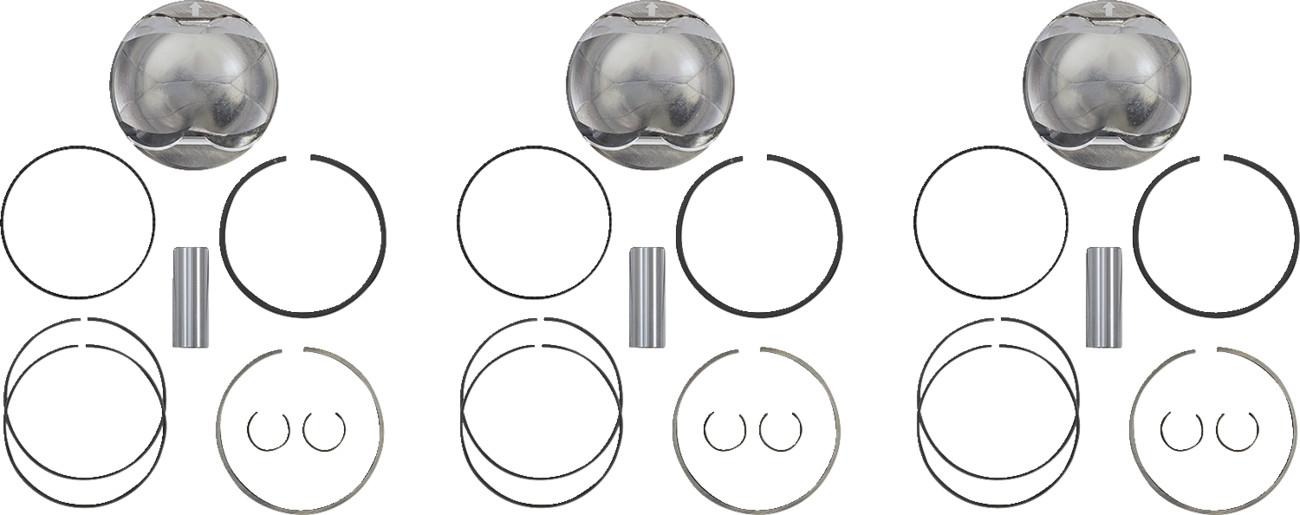 WOSSNER Piston Kit for 4 Stroke