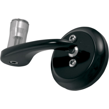 MIRROR BAR END RIGHT BLK