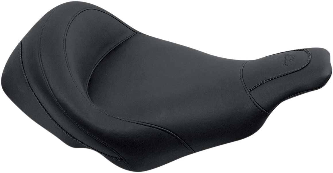 Mustang Wide Solo Seat for 1997-2007 Harley Touring FLTR FLHT Electra Road Glide