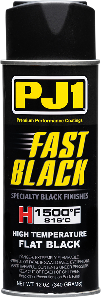 PJ1/VHT Fast Black Matte High-Temperature Paint