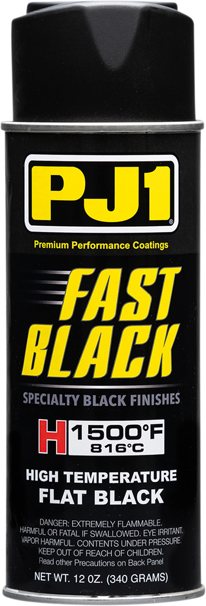 PJ1/VHT Fast Black Matte High-Temperature Paint
