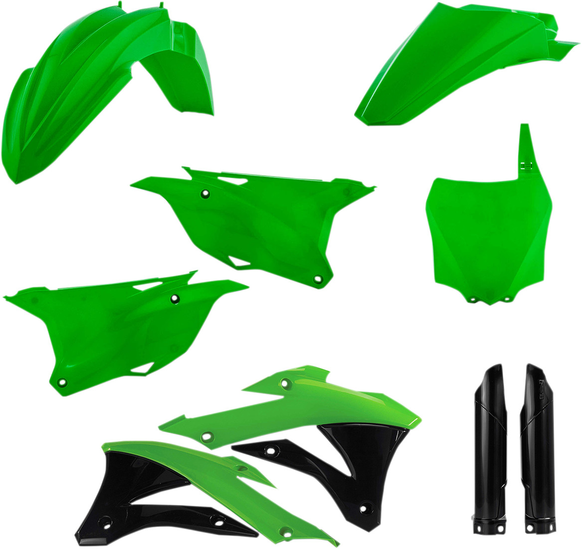Acerbis Full Plastic Kit Kawasaki KX85 / KX100 2014-2021