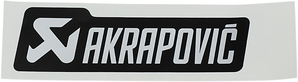 AKRAPOVIC General Replacement Sticker