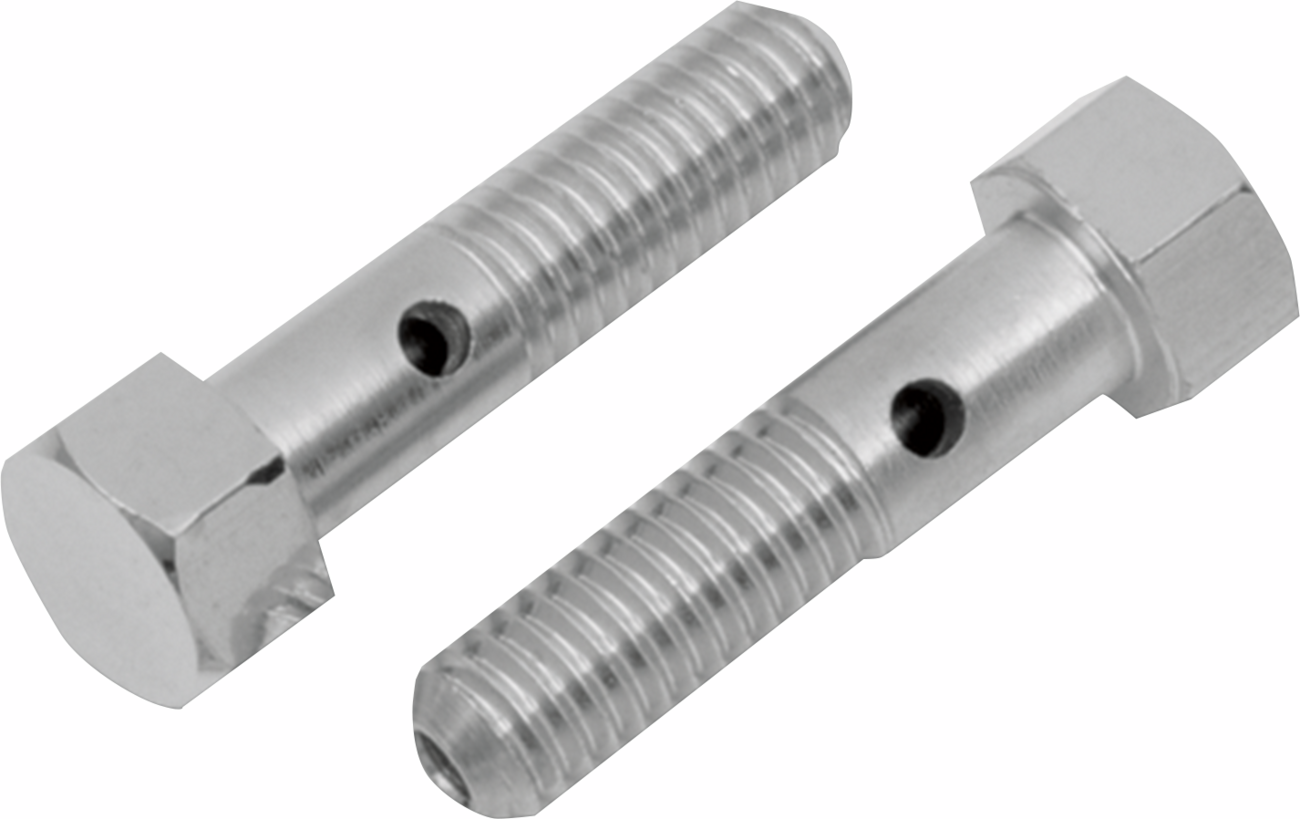 Drag specialties Breather Bolts - Twin Cam - 3/8"-16 Harley Davidson