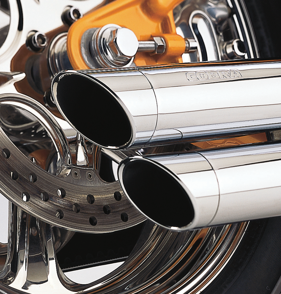 Cobra Speedster Slashdown Exhaust For Harley Dyna 1991-2005