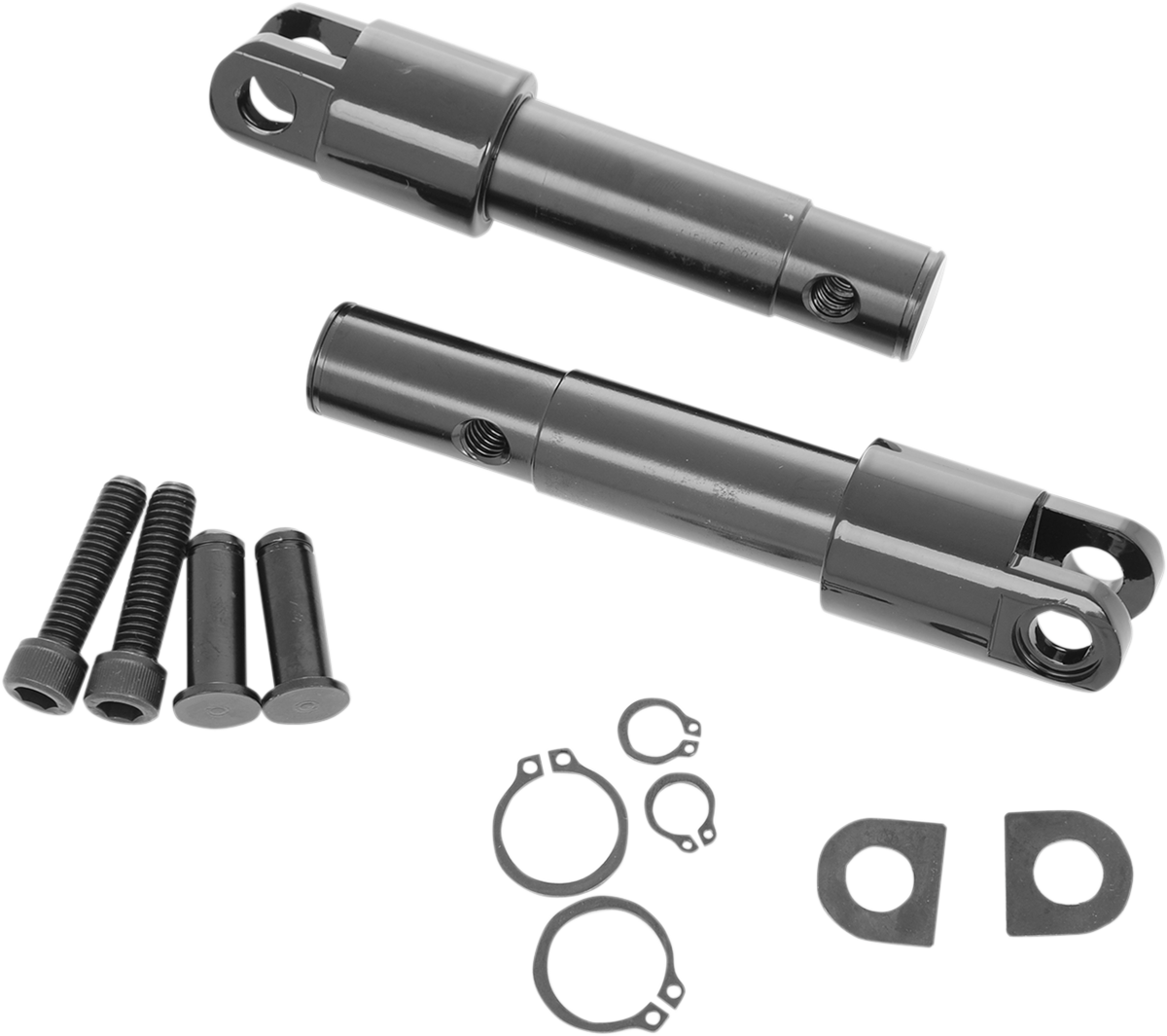 Drag specialties Footpeg Mount - Standard - Black Harley Davidson