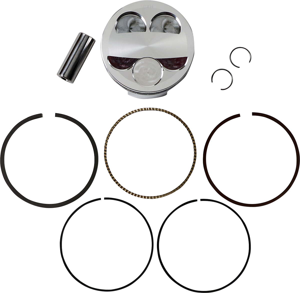 Je pistons Piston Kit 2006-2013 Yamaha YFZ450 / 2009-2017 Yamaha YFZ450R
