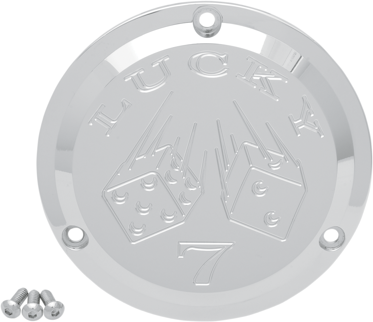 JOKER MACHINE Chrome Billet Derby Cover