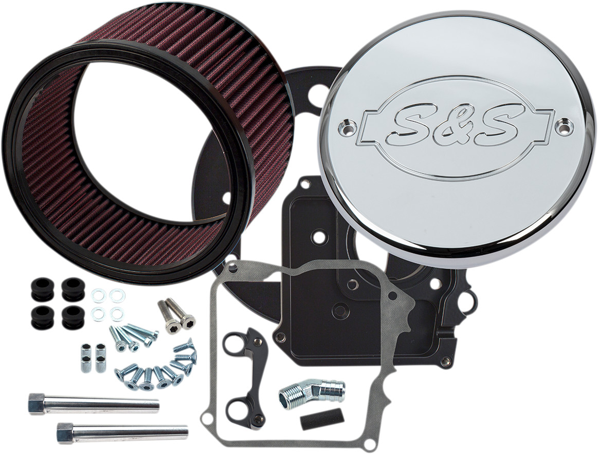 S&S Cycle High Flow Air Cleaner With Cover For Indian 2014-2026