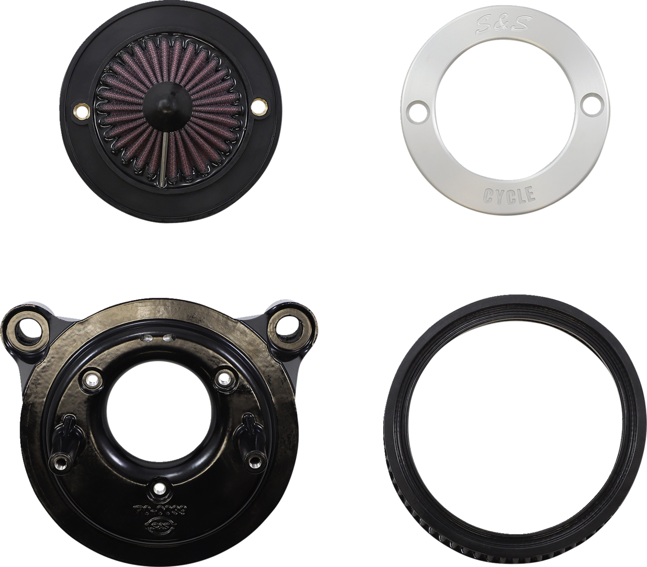 S&S CYCLE Air Stinger Stealth Air Cleaner Kit
