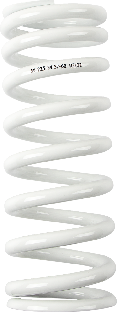 Moose offroad Shock Spring - 59 mm OD - 54/57/60 n/mm - White KTM