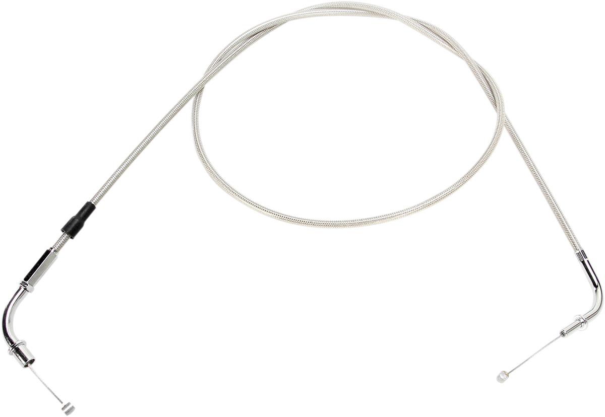 Armor Coat Stainless Steel Throttle/Idle Cable for Cruisers