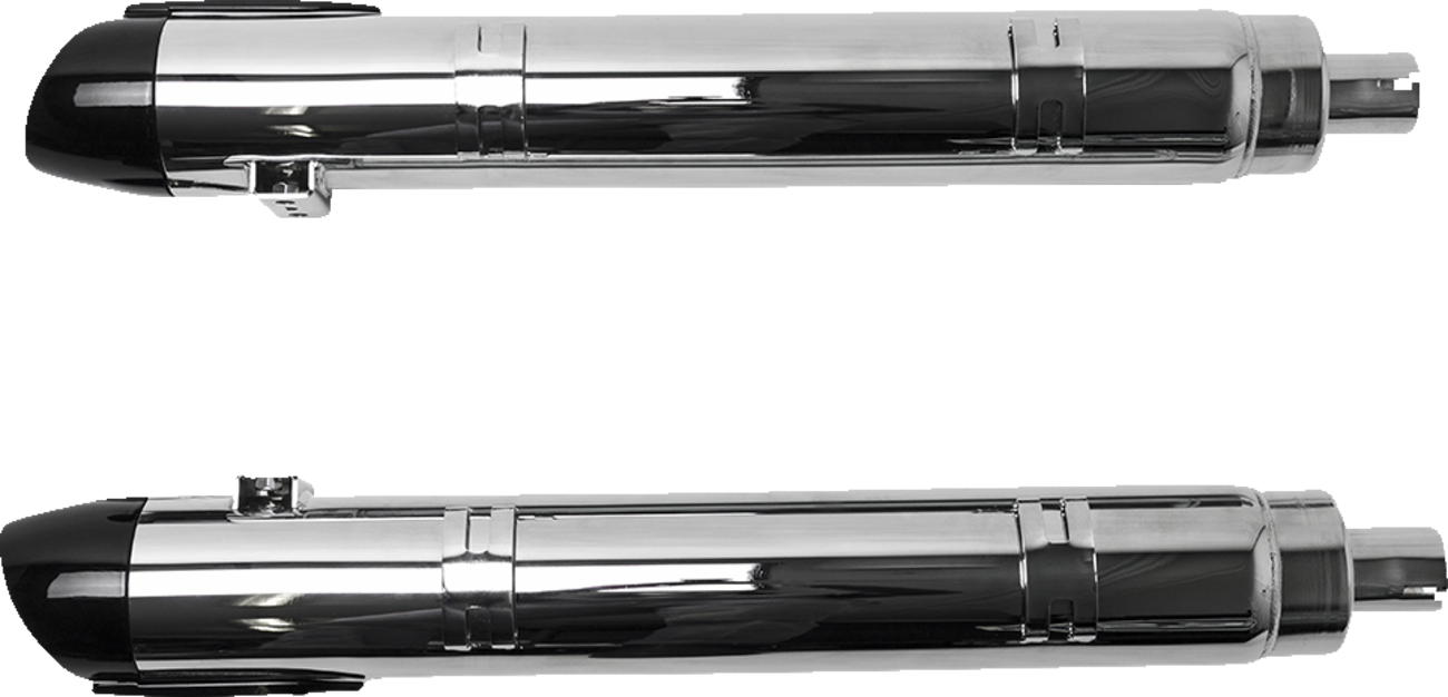 S&S Cycle Broadhead Slip-On Mufflers For Indian Touring 2014-2025