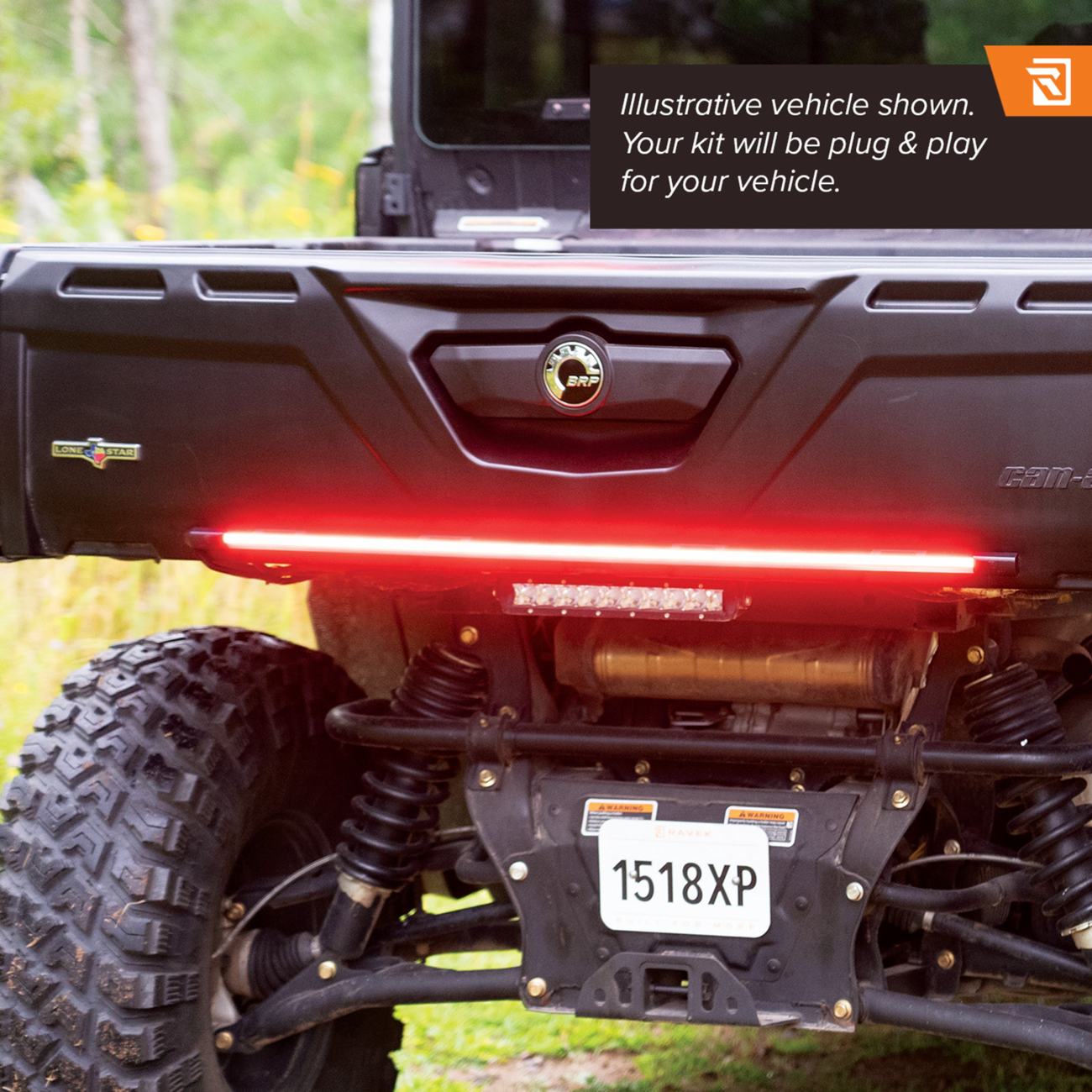 Ravek Taillight - Multi Function - Commander Can-Am