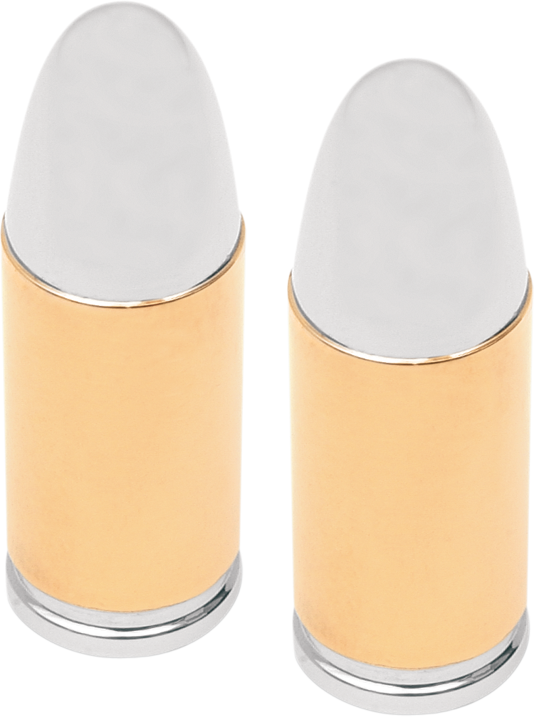 Drag specialties Valve Steam Cap - .38 Special - Gold